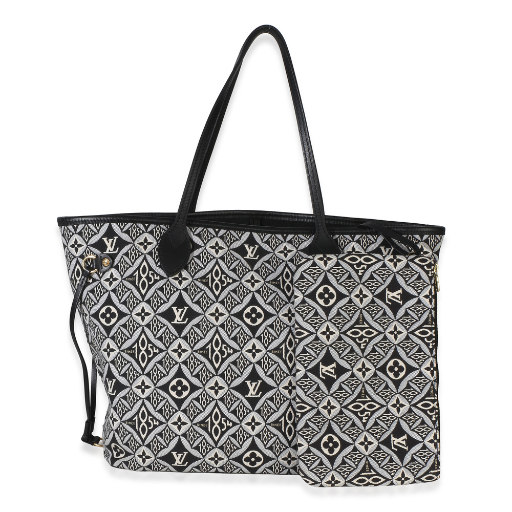 Louis Vuitton Black Since 1854 Jacquard Neverfull MM